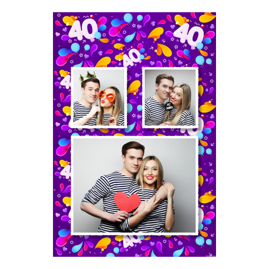 40th Birthday Party + hearts