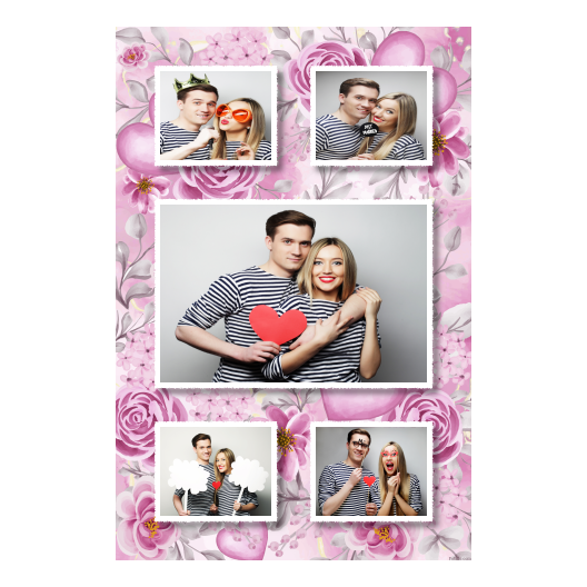 Wedding Background + flowers