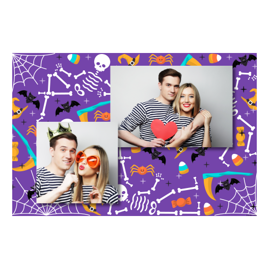 Halloween Party + skeletons + 401 no frame