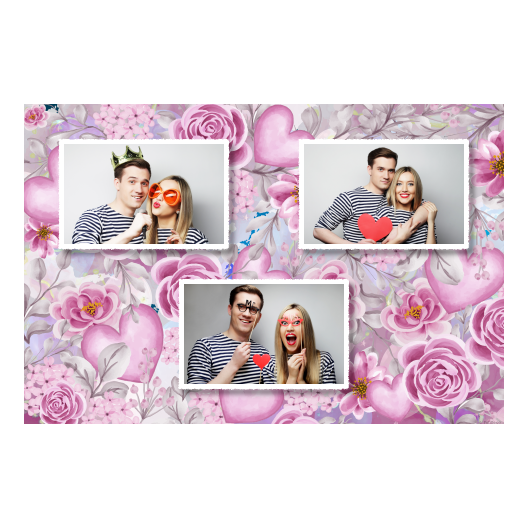 Wedding Background + flowers